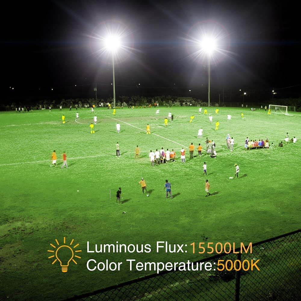 XYCN flood light suitable for stadiums, courts, and parking areas.