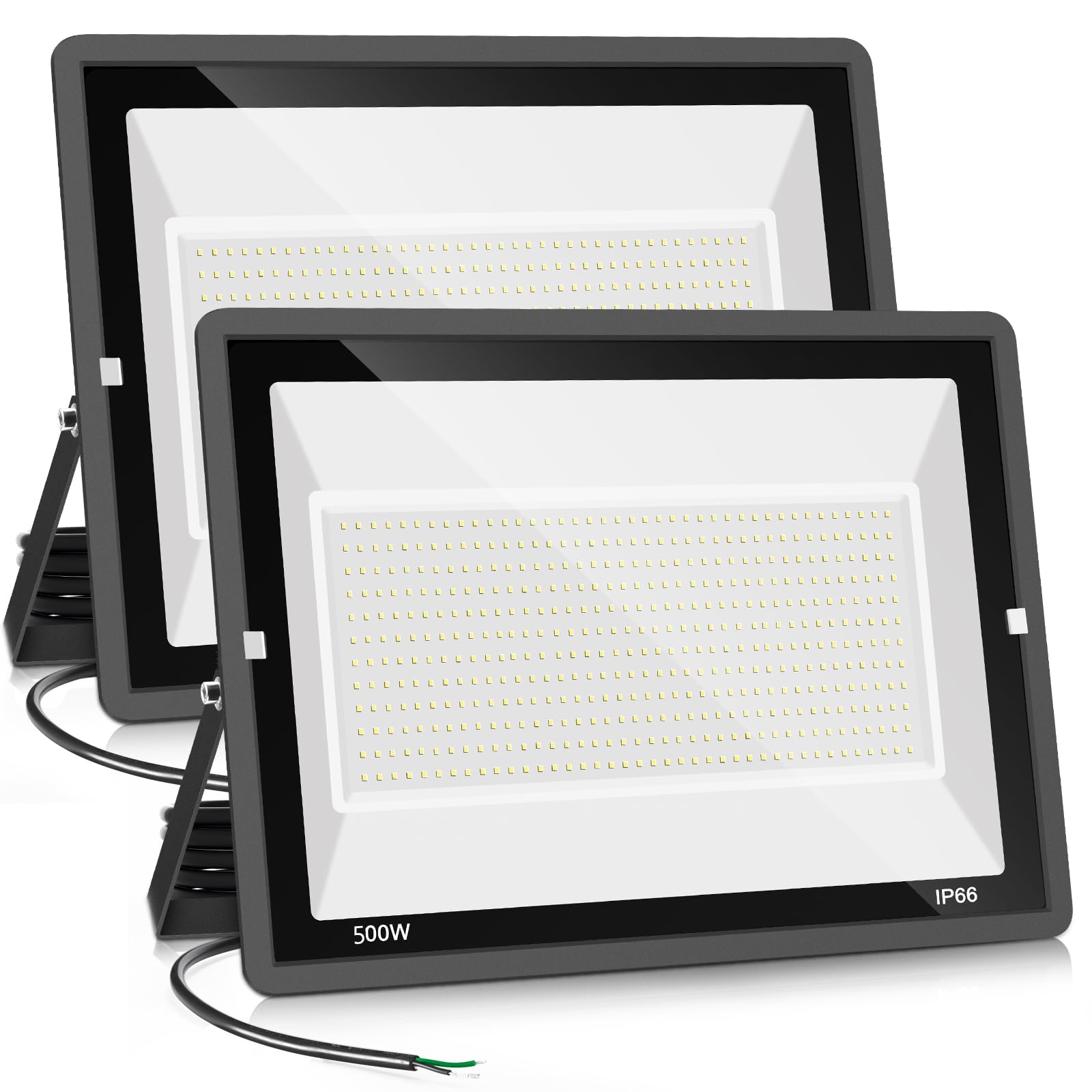 XYCN 500W LED flood light for outdoor use with ultra-bright illumination, energy savings.