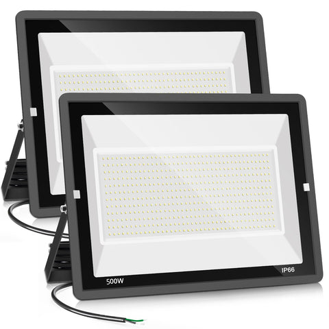 XYCN 500W LED flood light for outdoor use with ultra-bright illumination, energy savings.