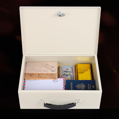 xydled safe-box dimensions 13-2x11x5-1 inches for precise placement.