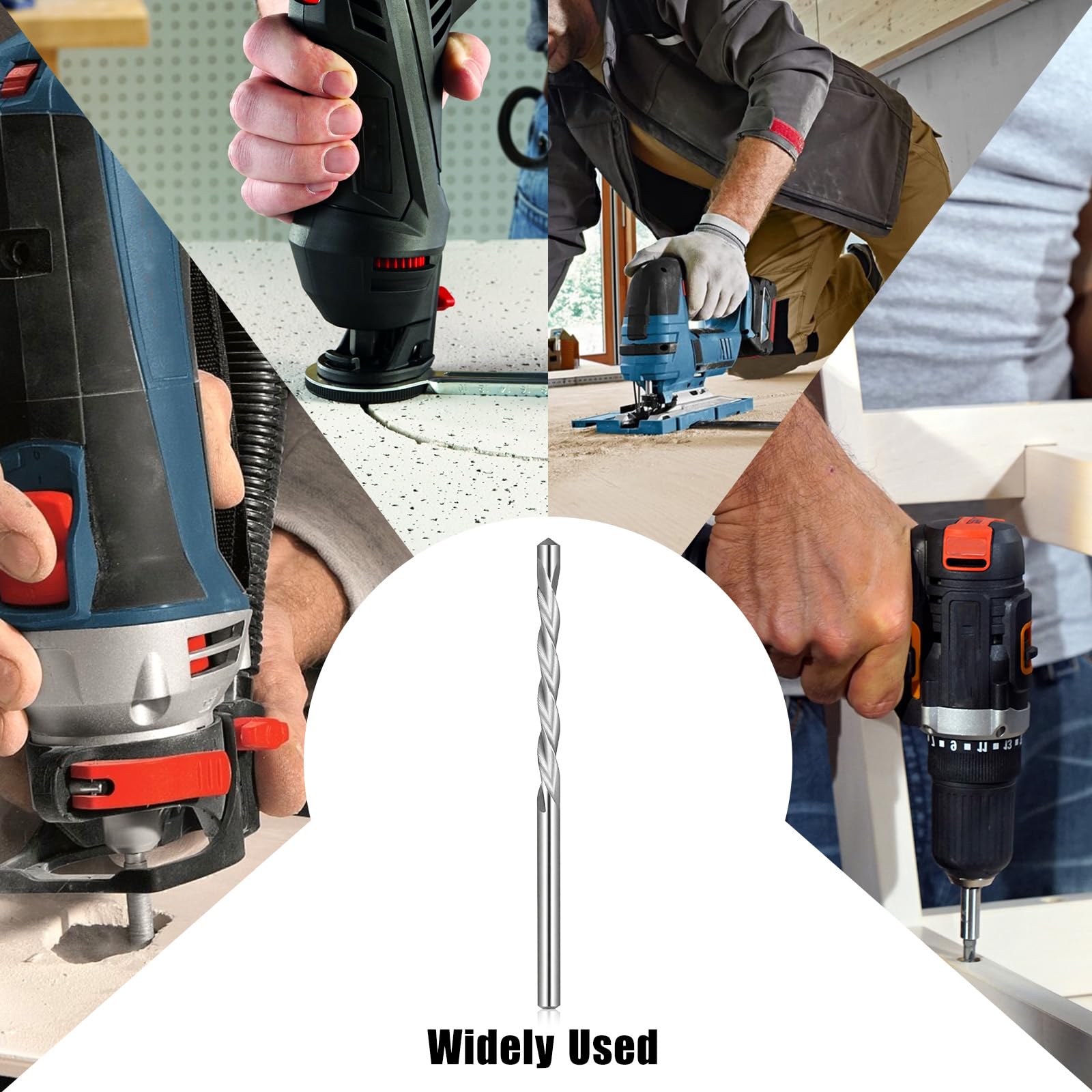 Xyembu drywall bits suitable for drywall routing with spiral saws and power tools.