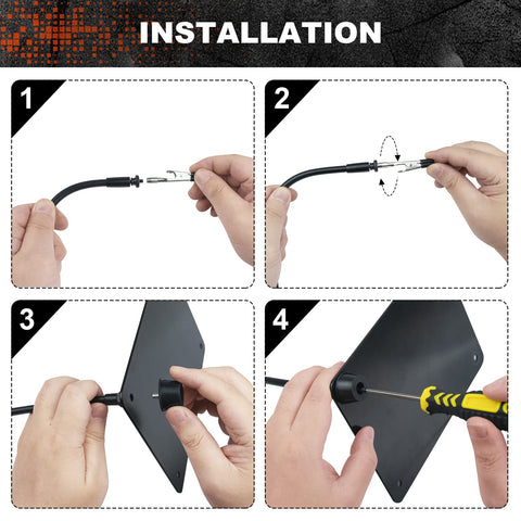 XYK Helping Hands gooseneck arm with adjustable reach for tight spaces