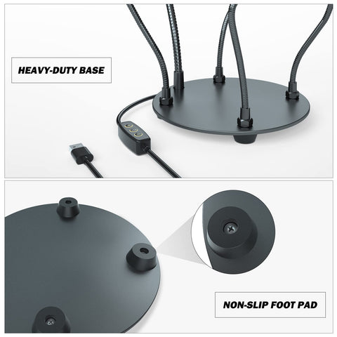 XYK Helping Hands heavy base keeps the workstation steady during repairs.