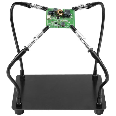 XYK Helping Hands station base provides stable support for precise electronics work