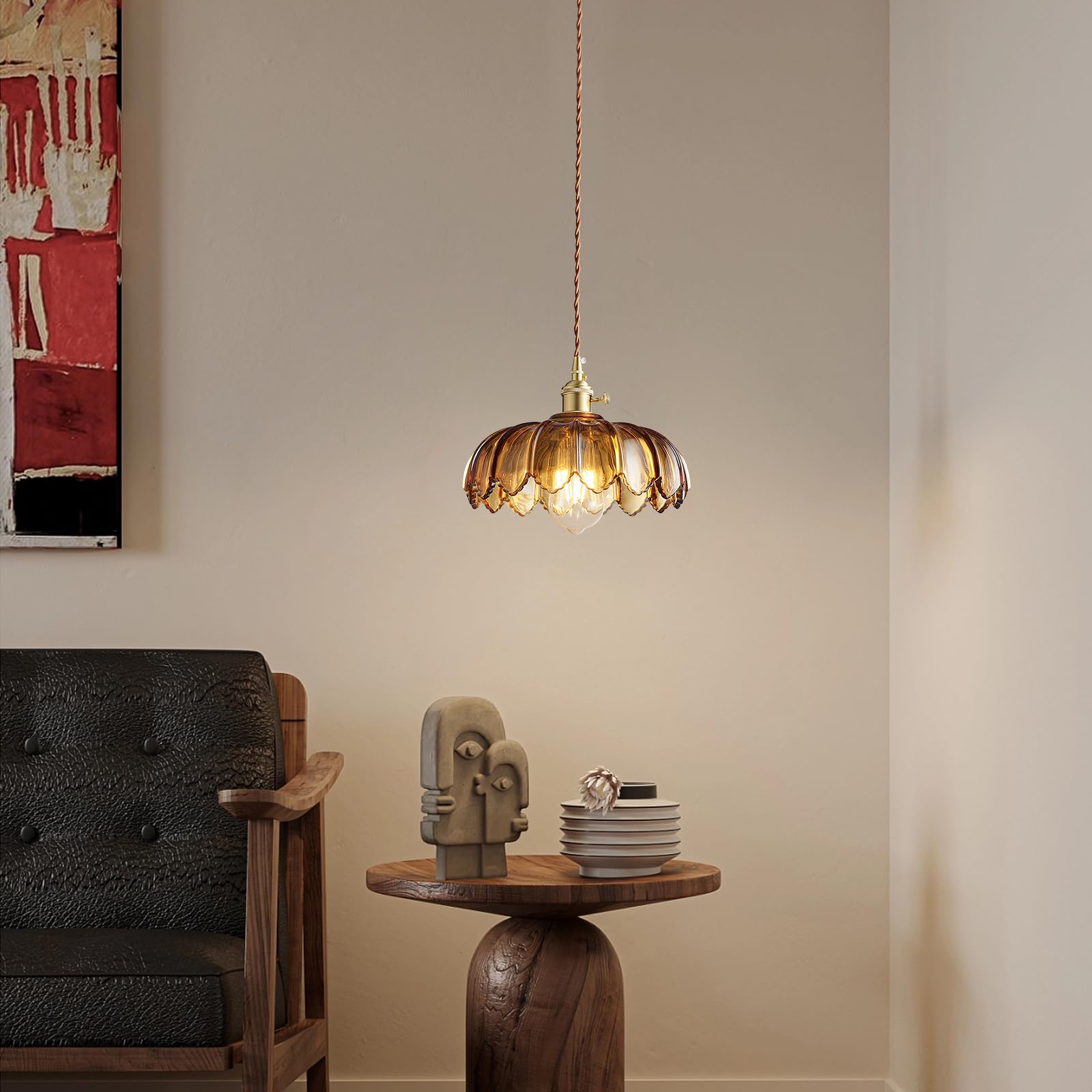 XZHGCEE warm light enhances bedroom reading corners.