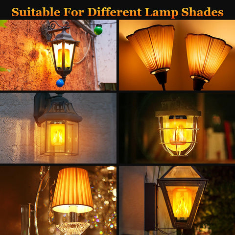Y- STOP bulb adds warm ambience to Christmas displays and living spaces.