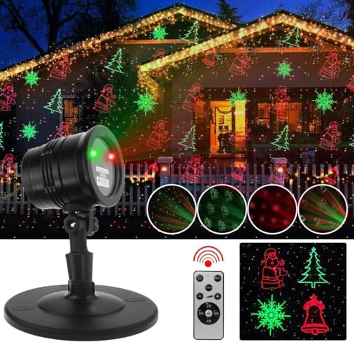 Y YUEGANG projector bells pattern adds merry vibe to porch display