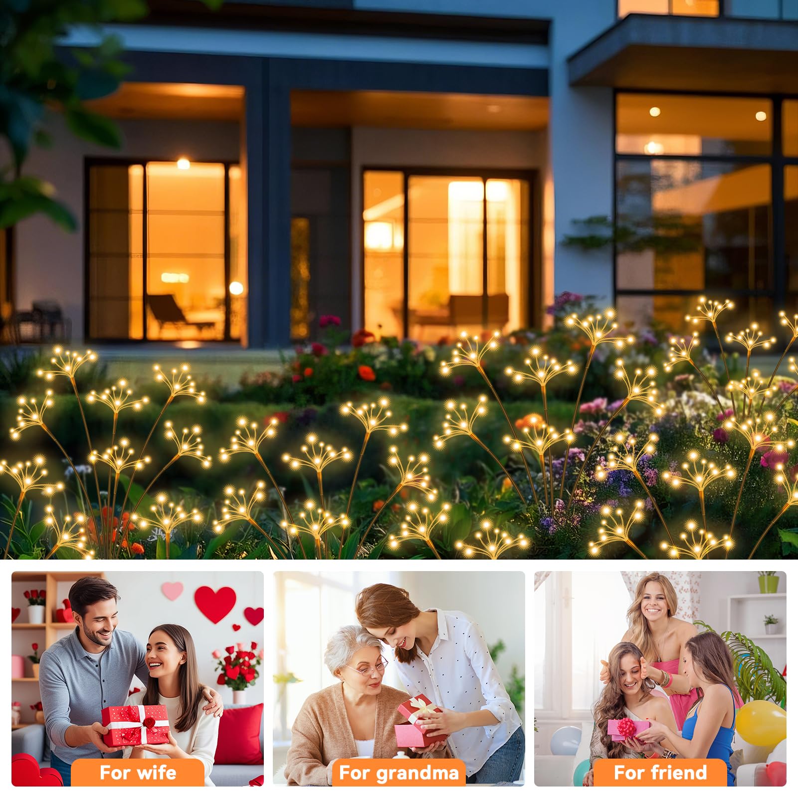 Yaafen gift-pack starburst lights brighten festivals and occasions