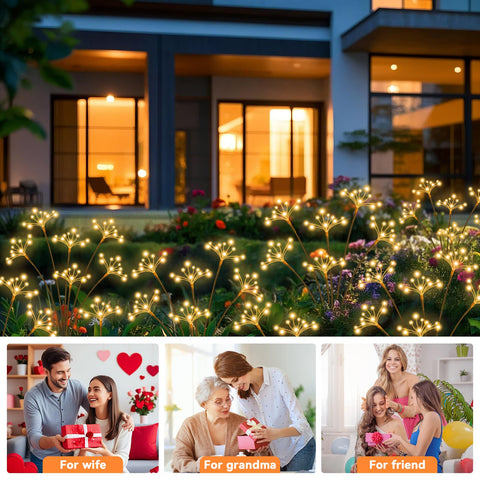 Yaafen gift-pack starburst lights brighten festivals and occasions