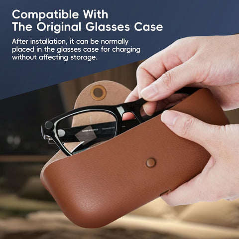 YaCeSyn snap-on install demonstrated in seconds for Gen 2 glasses
