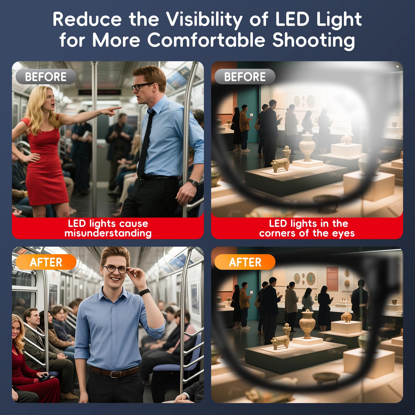 YaCeSyn reusable design helps avoid glue residue on LED surfaces
