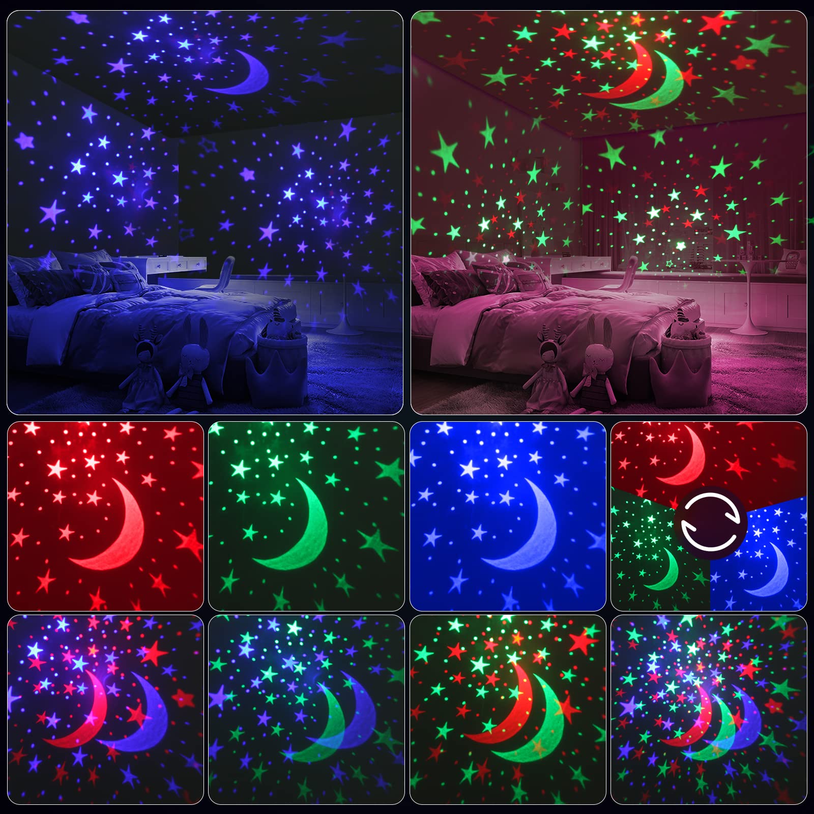 YACHANCE lullabies and natural sounds on memory card for peaceful sleep in nursery