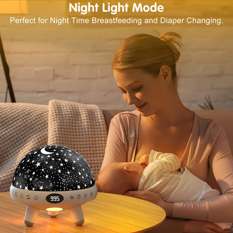 YACHANCE Star projector ceiling displays vivid stars to spark imagination.