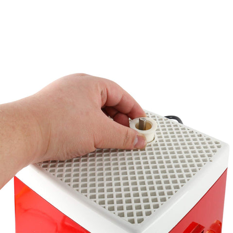 In use with small glass projects, showcasing versatile performance.
