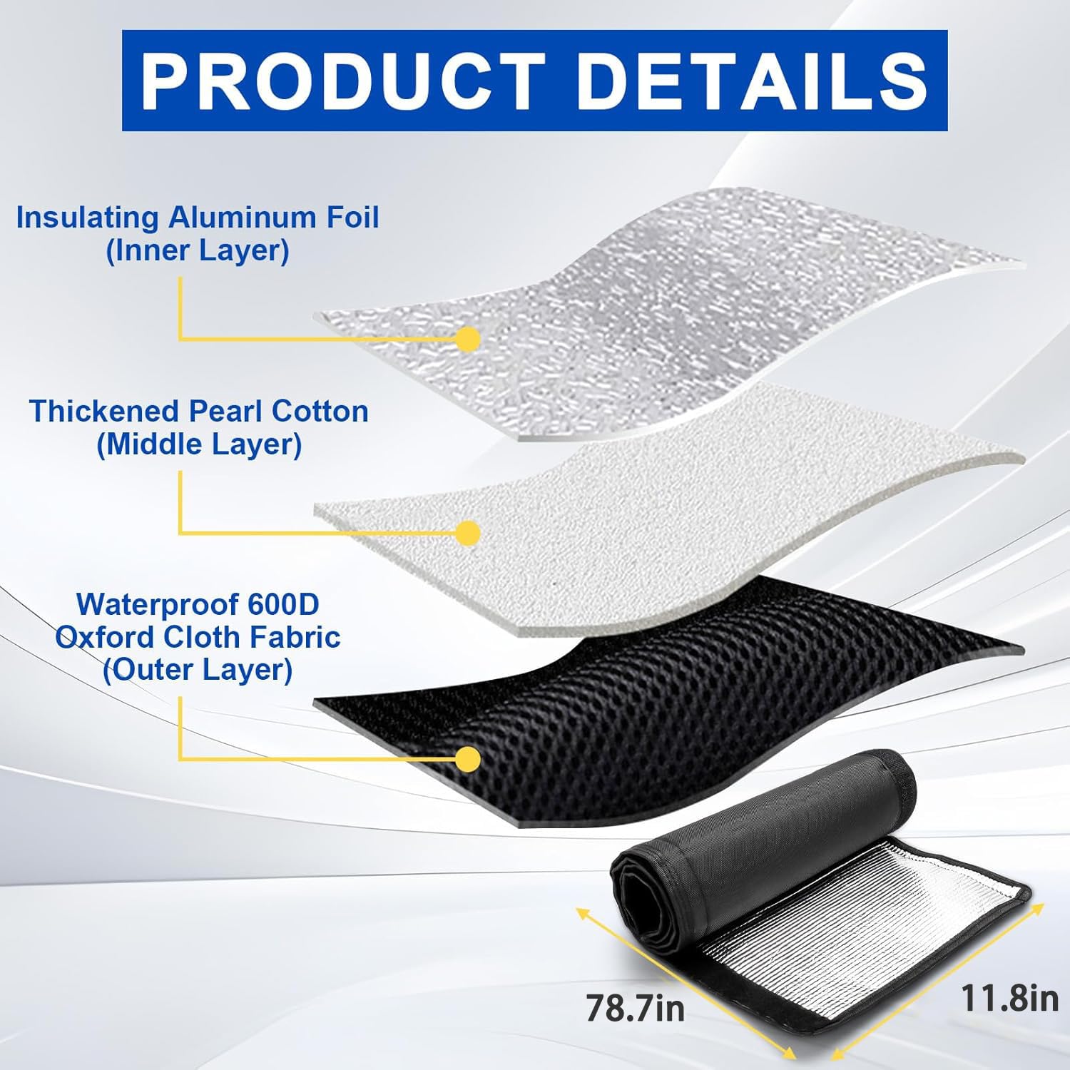 YAJAREN easy touch-fastener installation for quick, reusable HVAC insulation wrap