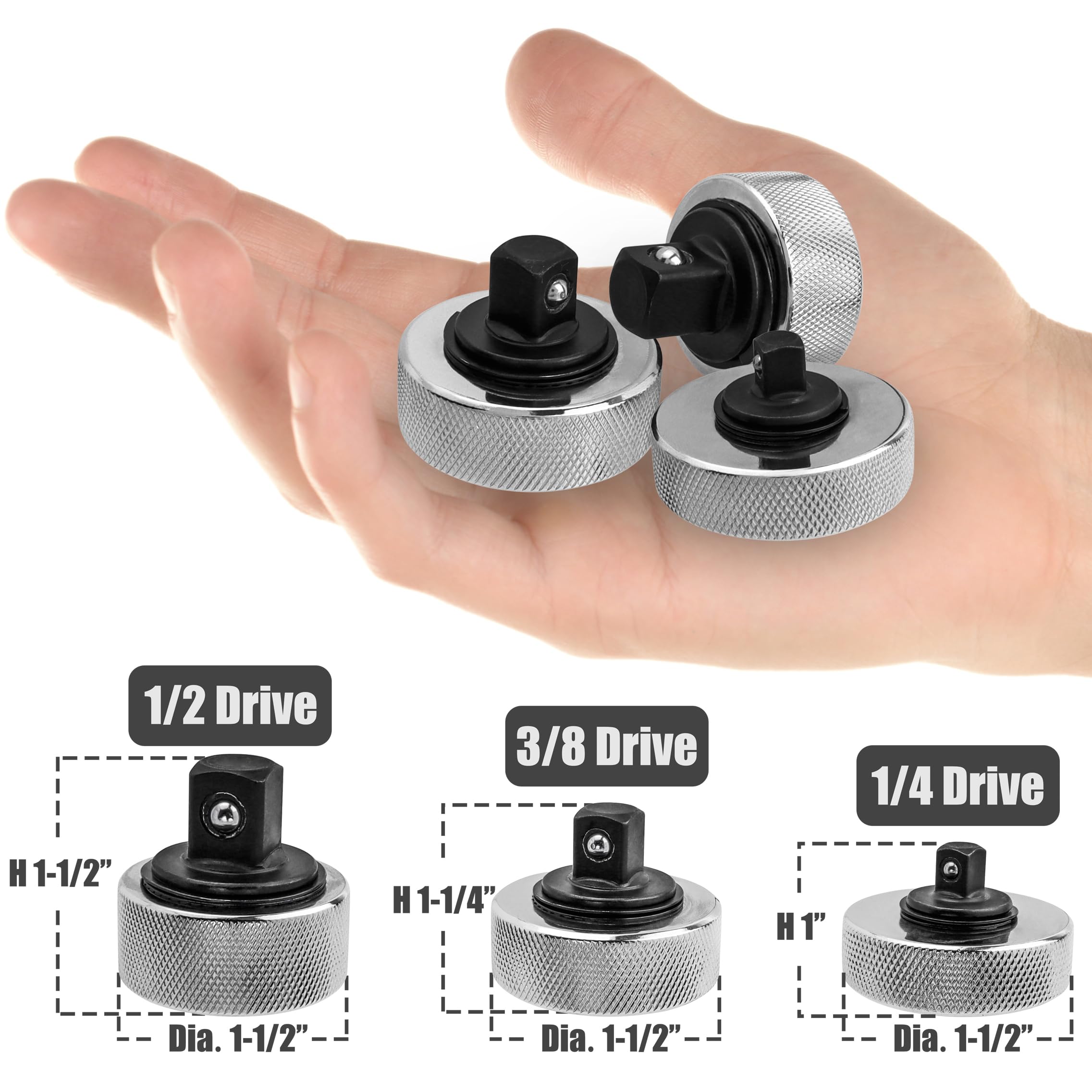 YAKAMOZ 1-4 drive finger ratchet in action for small fasteners
