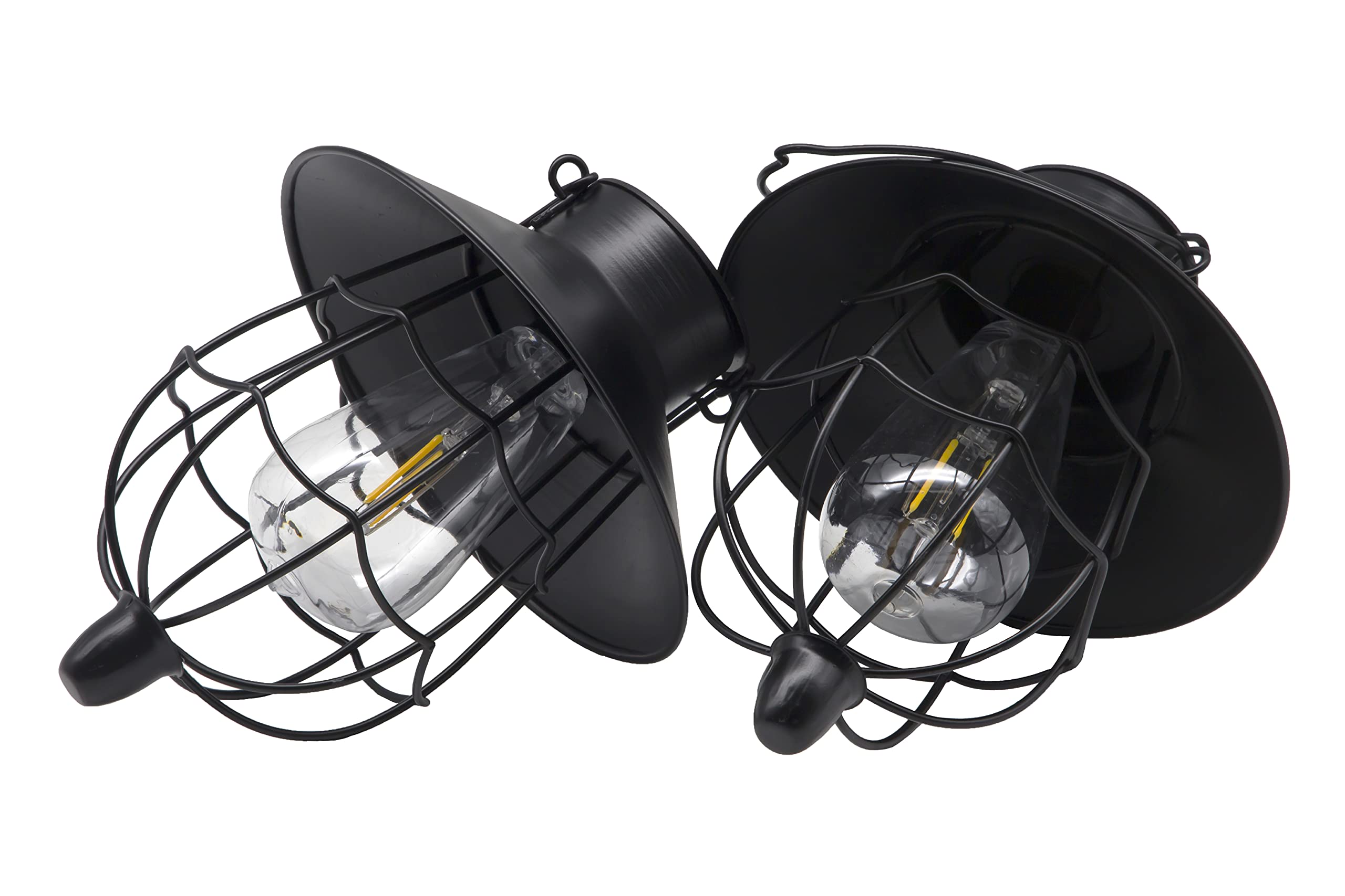 YAKii outdoor lantern shows warm white light along a garden path.