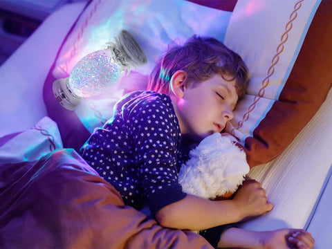 YAKii pineapple LED night light provides soft, safe illumination for kids