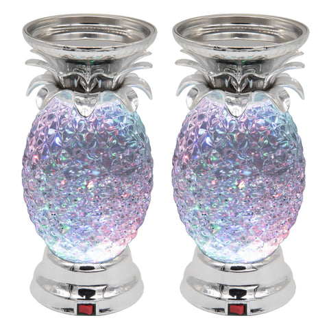 YAKii pineapple LED shine lamp front view adds chic ambient glow