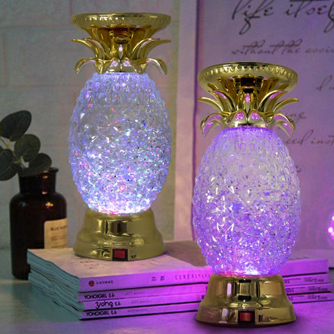 YAKii pineapple LED lamp kid-safe design for children's rooms
