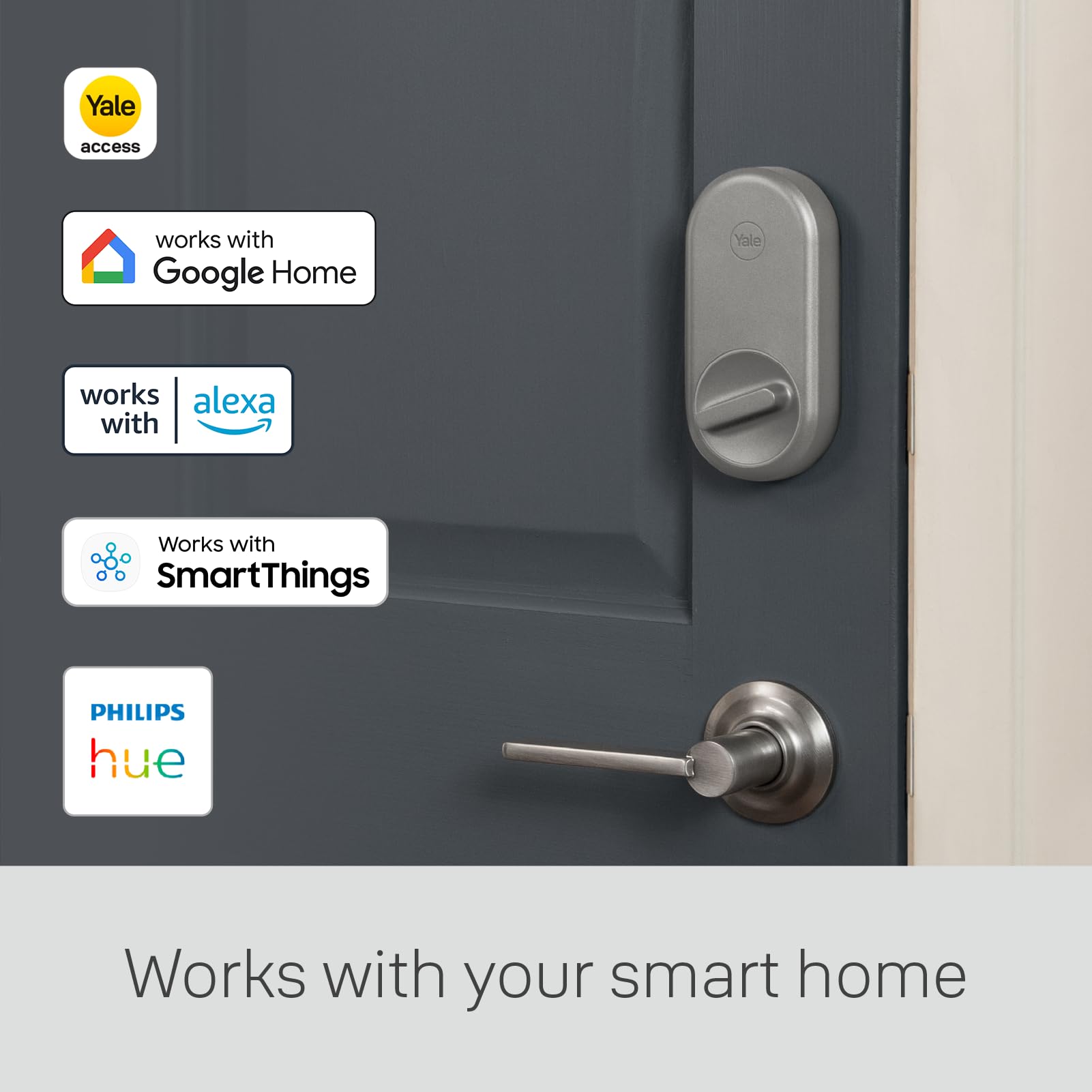 Auto-unlock demonstration for hands-free entry when approaching the door
