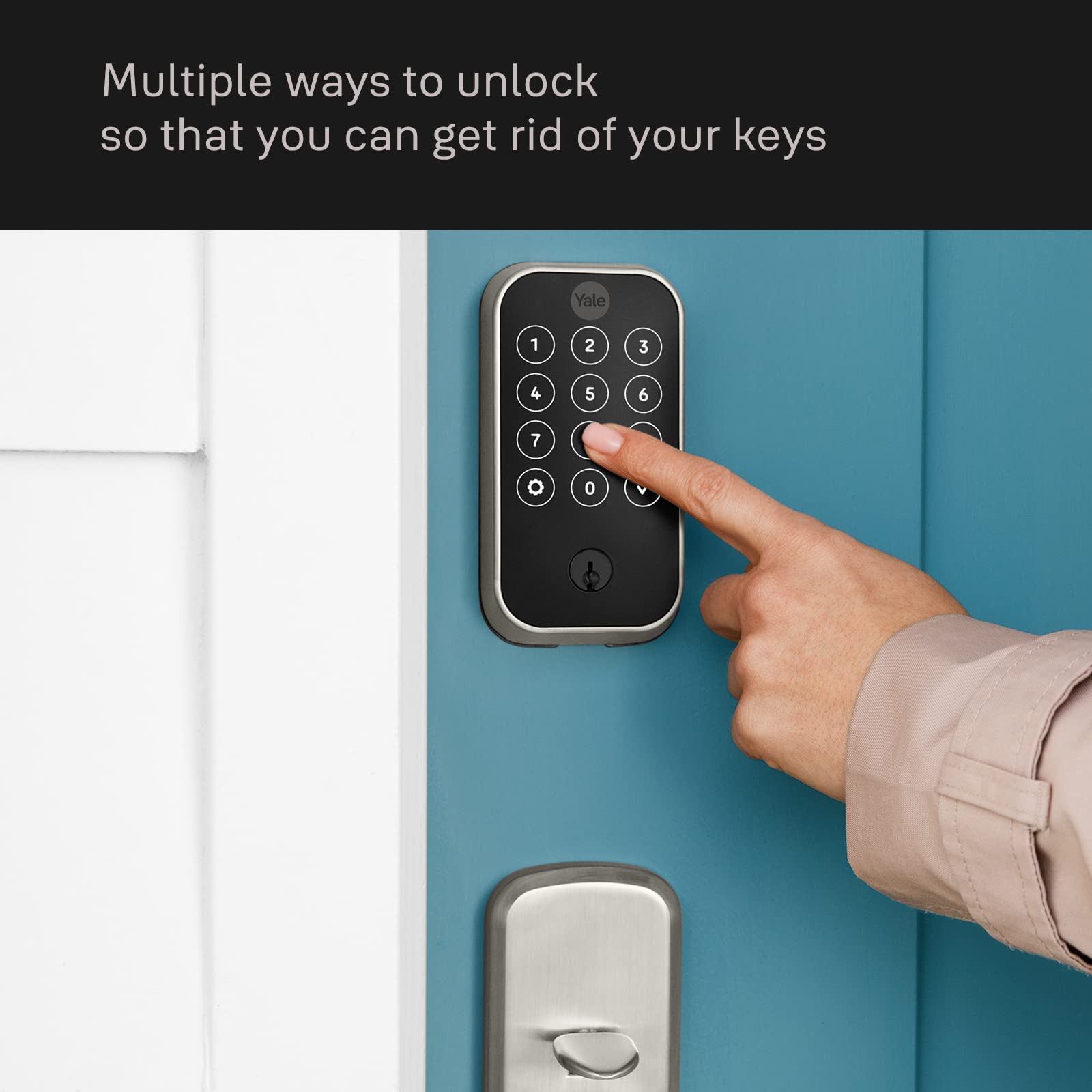 Auto-Unlock feature on Yale Assure Lock 2 for hands-free entry
