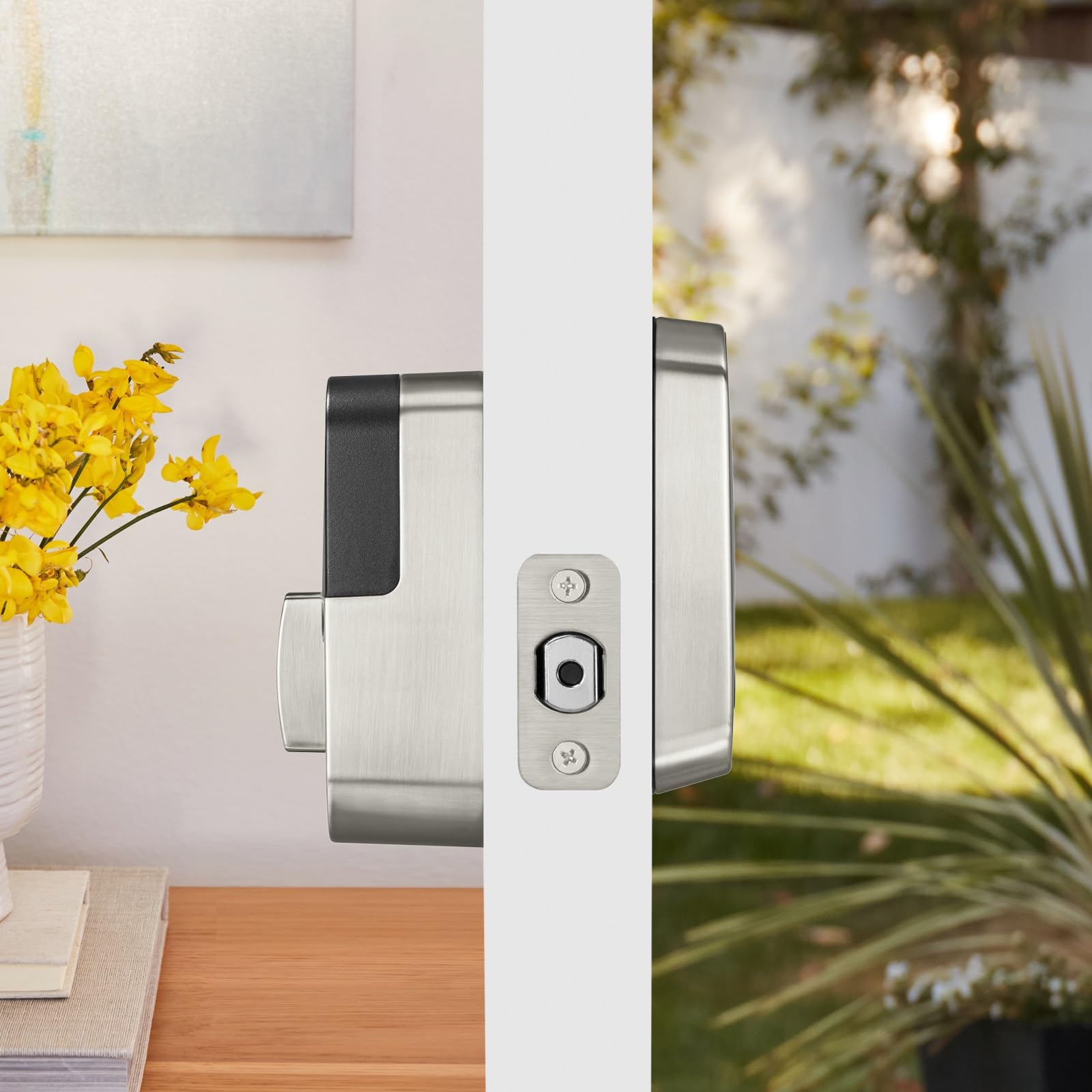 Compact deadbolt design for reliable hardware