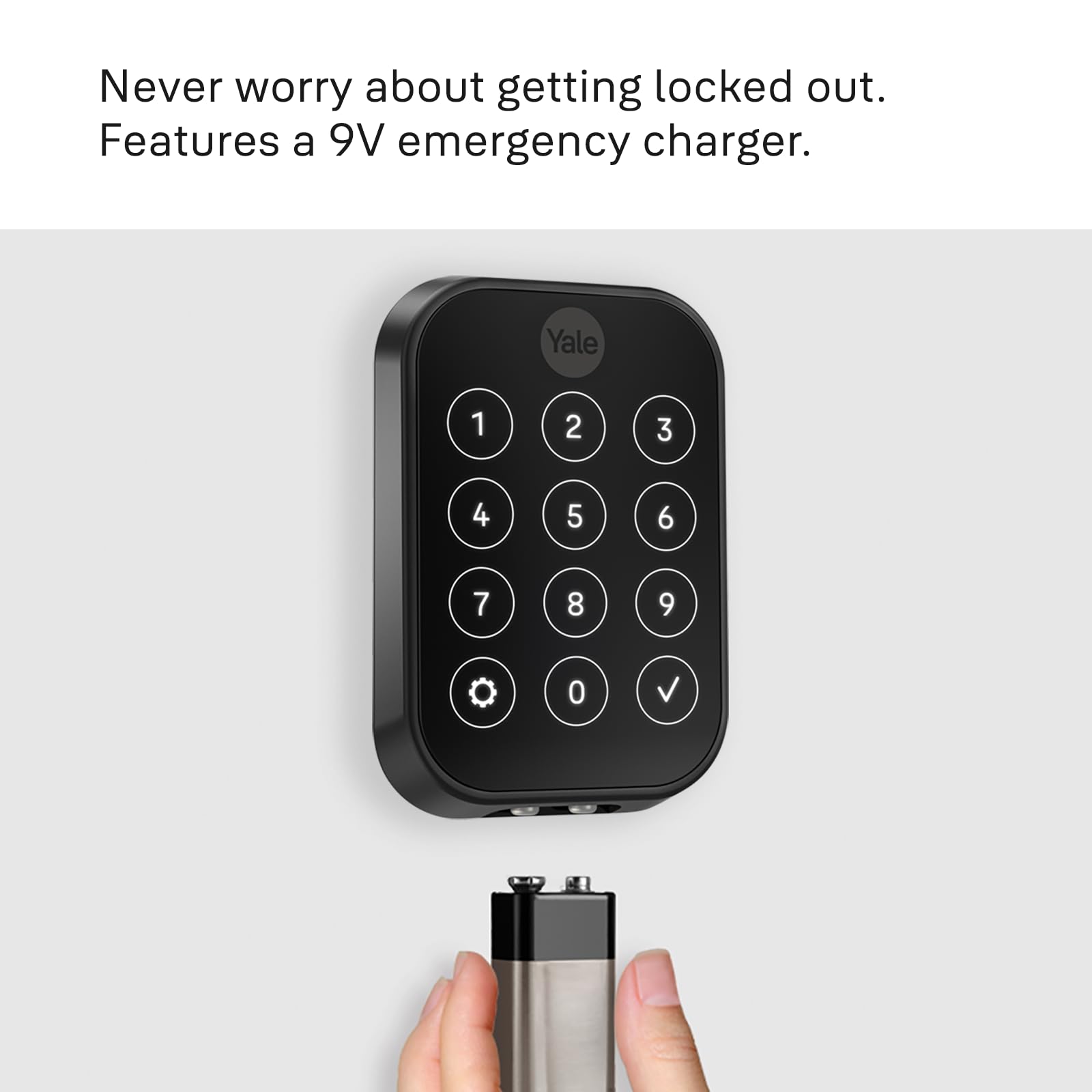 DoorSense technology indicating door status on Yale Assure Lock 2 Plus