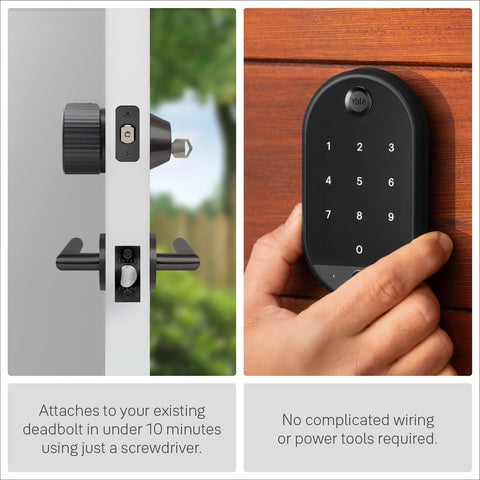 Yale August Wi-Fi Smart Lock auto-unlock feature as you approach the door