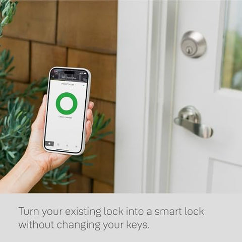 Yale August Wi-Fi Smart Lock inside-the-door installation on a standard door