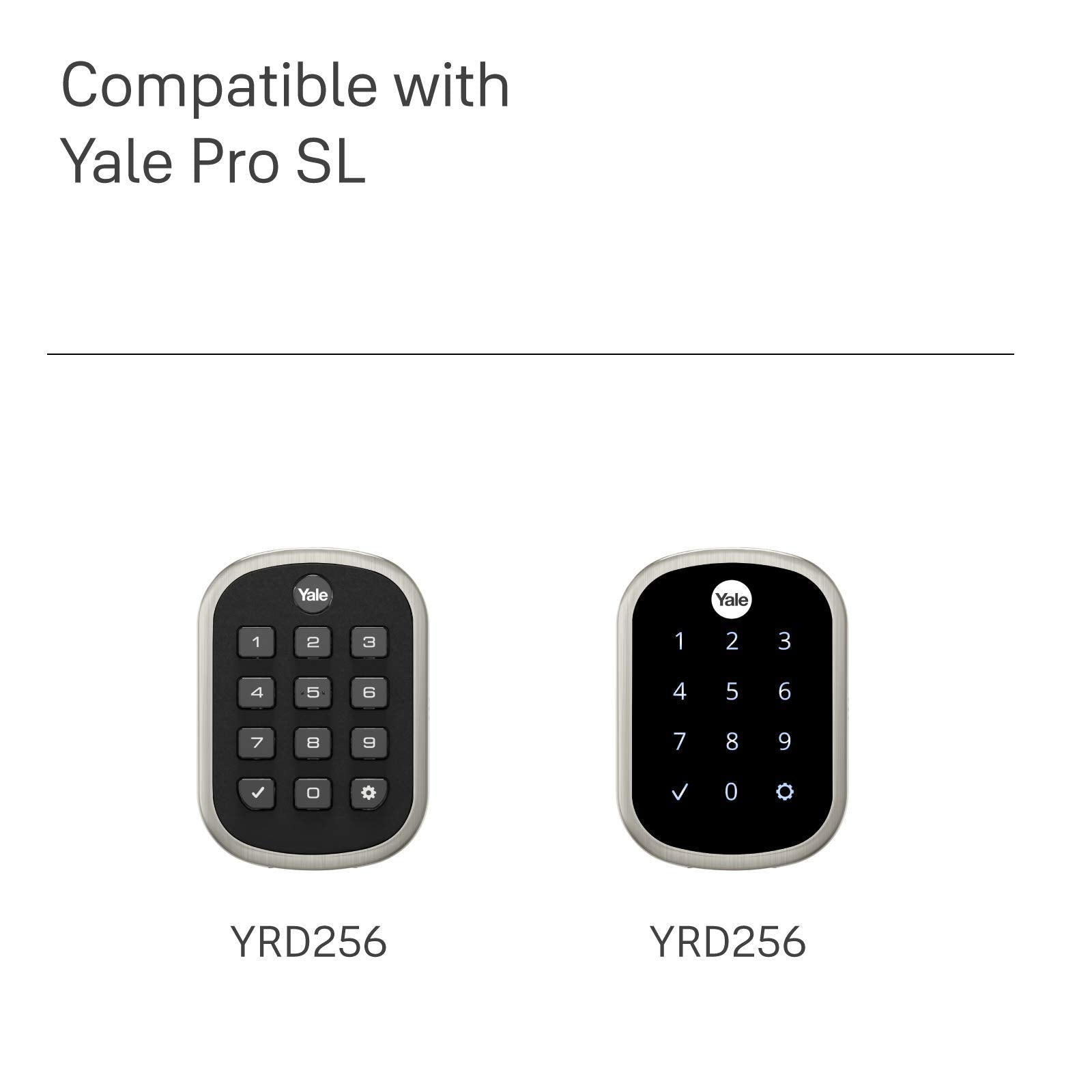 Yale AYRDB drive-in latch compatible with Yale Assure deadbolts for seamless integration