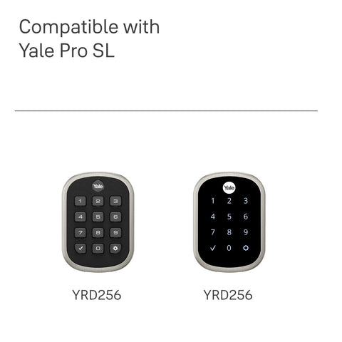 Yale AYRDB drive-in latch compatible with Yale Assure deadbolts for seamless integration