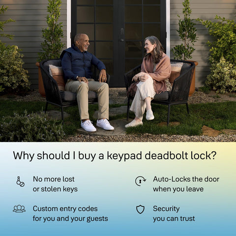 DIY installation of Yale Code on a standard door for a quick upgrade.