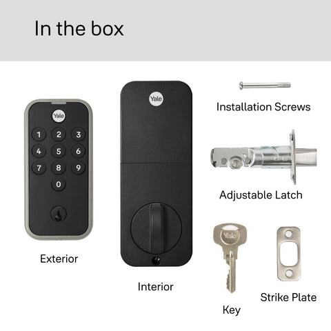 Yale Code diy installation steps enable fast, tool-free setup.