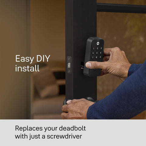 Share secure access with guests and roommates using Yale Code codes.