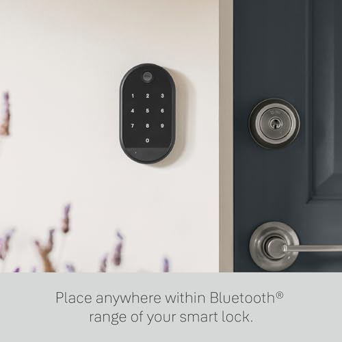 Close-up of Yale Keypad on a doorframe enabling keyless access for guests.