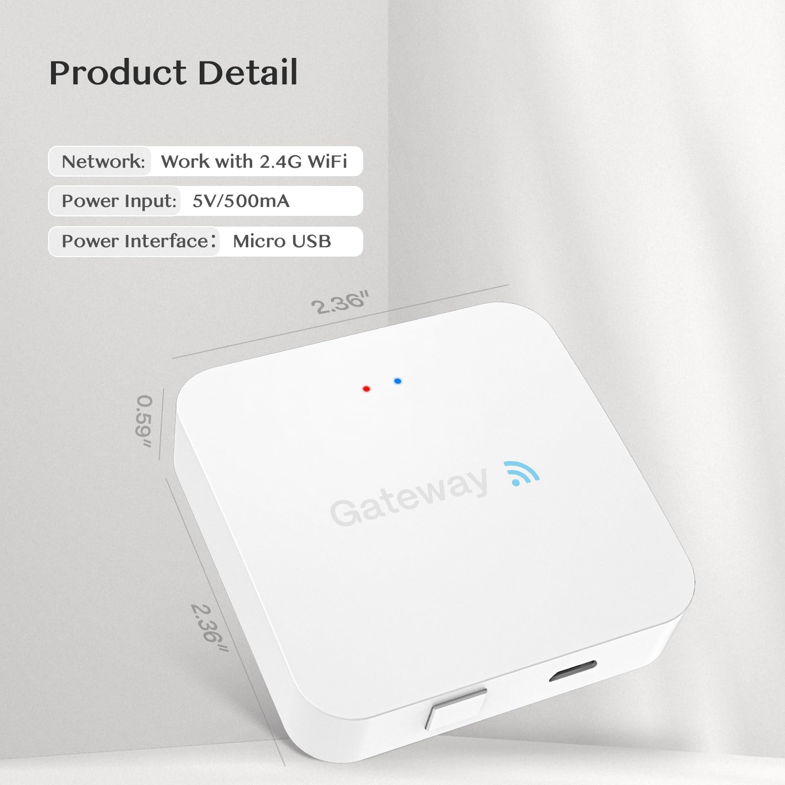 Supports multiple locks within 30 feet using a single Yamiry gateway