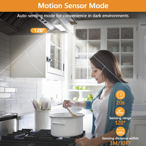 YANEGRT dimmable under-cabinet lighting with memory keeps your last setting.