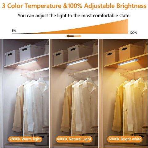 YANEGRT under-cabinet light 2-pack natural white 4000K offers clear daytime task illumination.