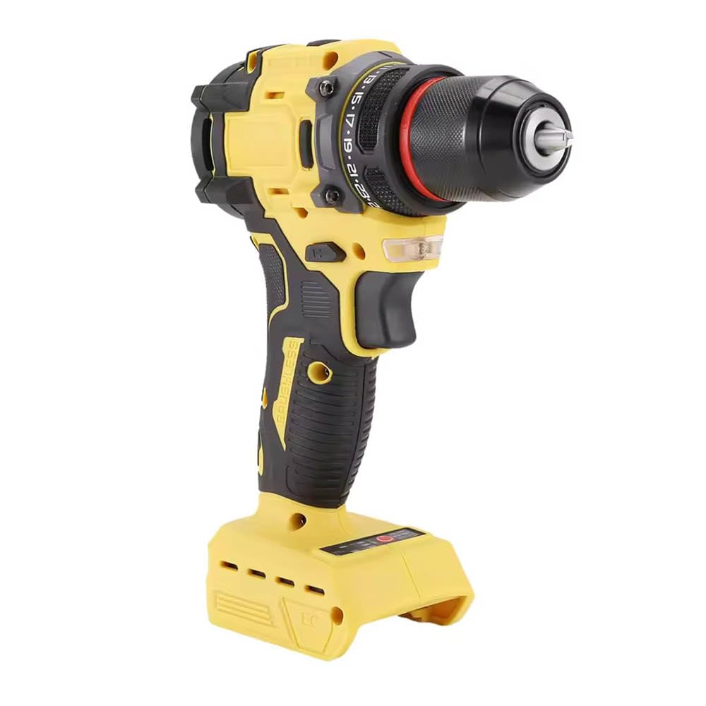 Yangtzone brushless drill driver showing Dewalt 20V compatibility for flexible power.