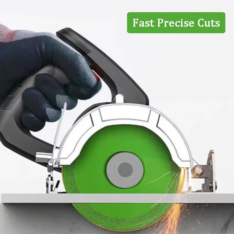 Yangtzone diamond blade for angle grinder with 7/8 inch arbor offers versatile cutting control.