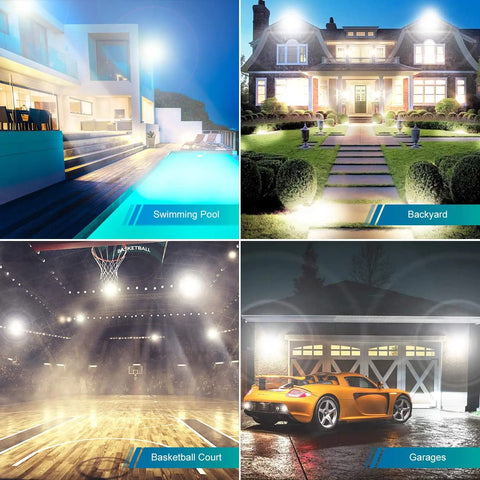 YANYCN 5000K daylight white lighting for natural color rendering.