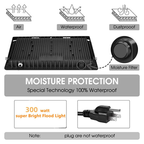 YANYCN glare-controlled lens delivers even light distribution.