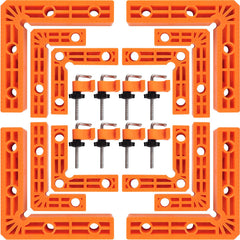 YANZI 90-degree clamp provides precise right-angle alignment for framing projects