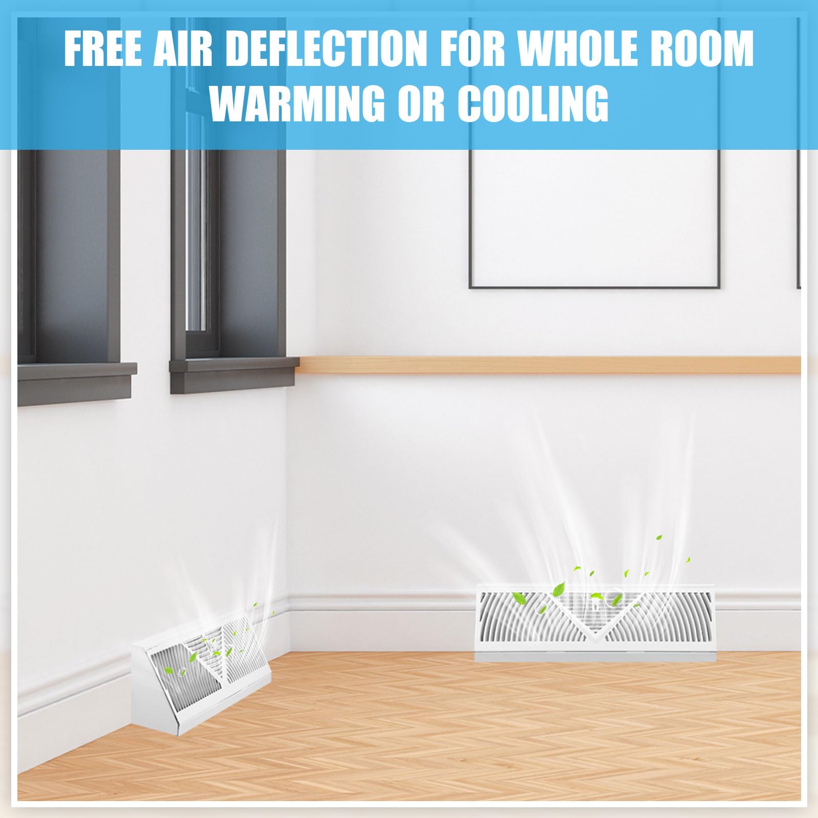Yaocom vent installation showing reuse of existing wall holes