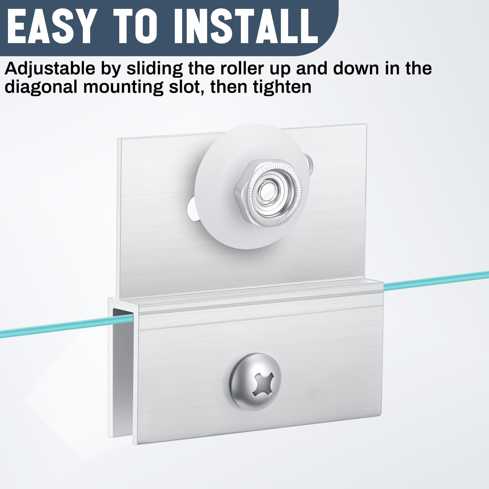 Yaocom bracket channel with 1/4 inch inner diameter