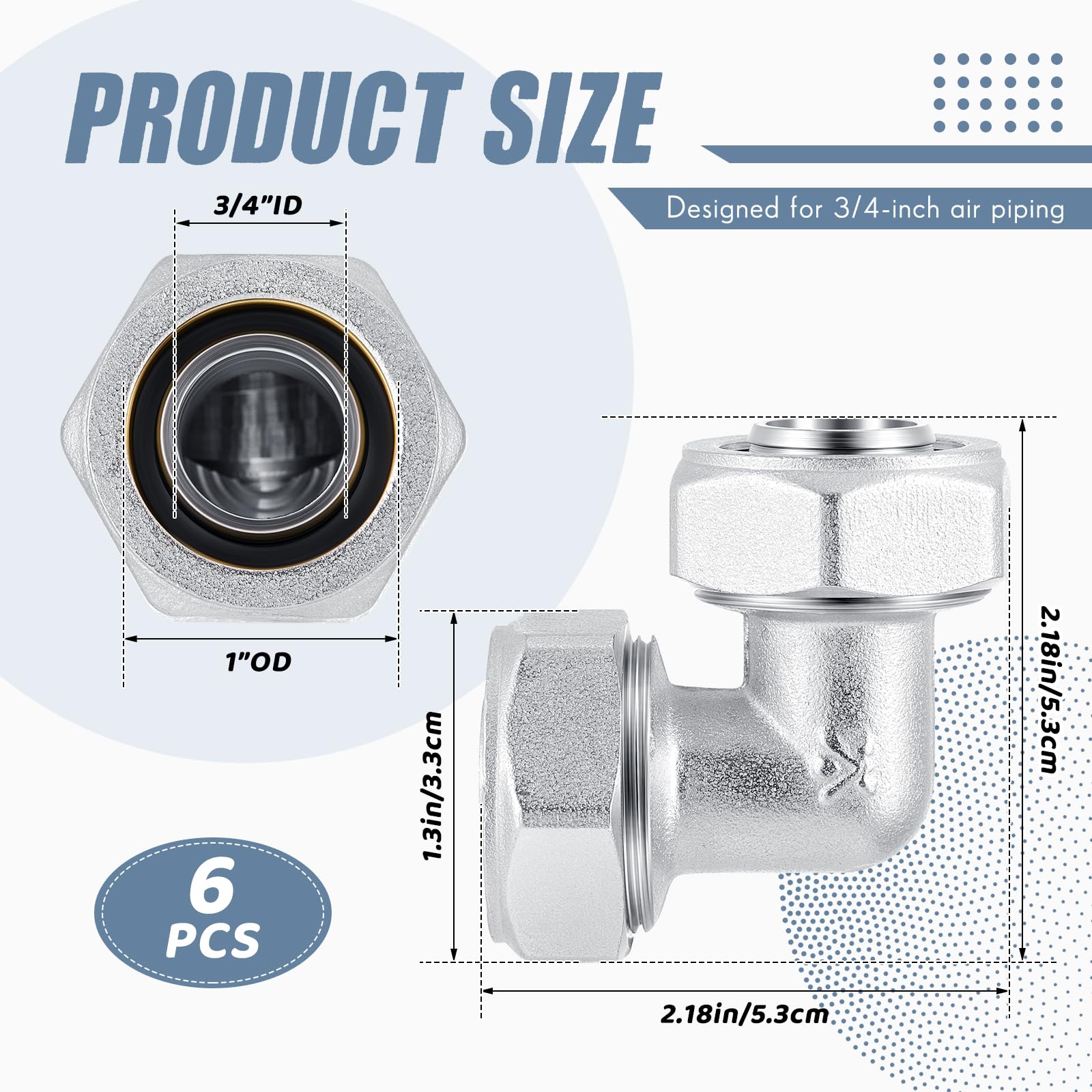 Yaocom brass-nickel plated elbow fittings provide durability and corrosion resistance