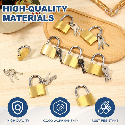 Yaocom compact yellow padlock designed for gym lockers.