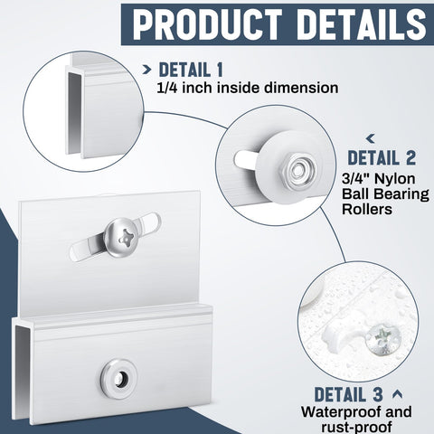 Yaocom chrome-plated aluminum bracket for durability