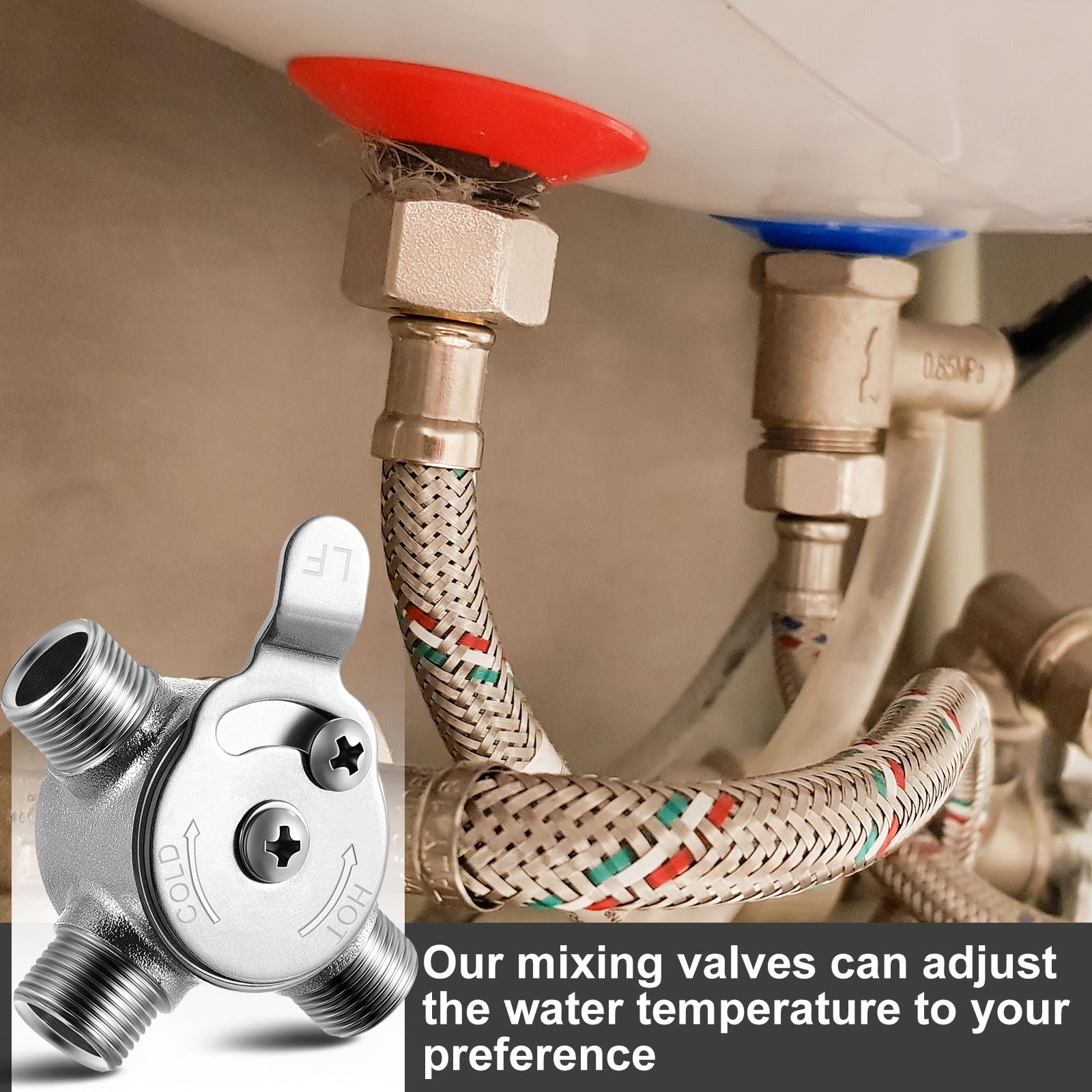 Yaocom complete below-deck kit includes valves and connectors for easy setup